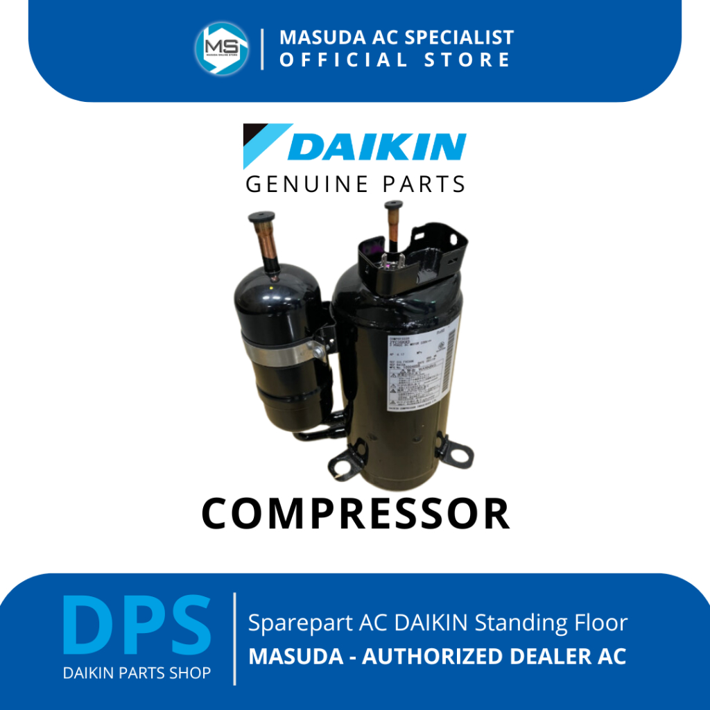 KOMPRESOR COMPRESSOR  AC DAIKIN STANDING FLOOR SPAREPART ORIGINAL DAIKIN RZR FVQ