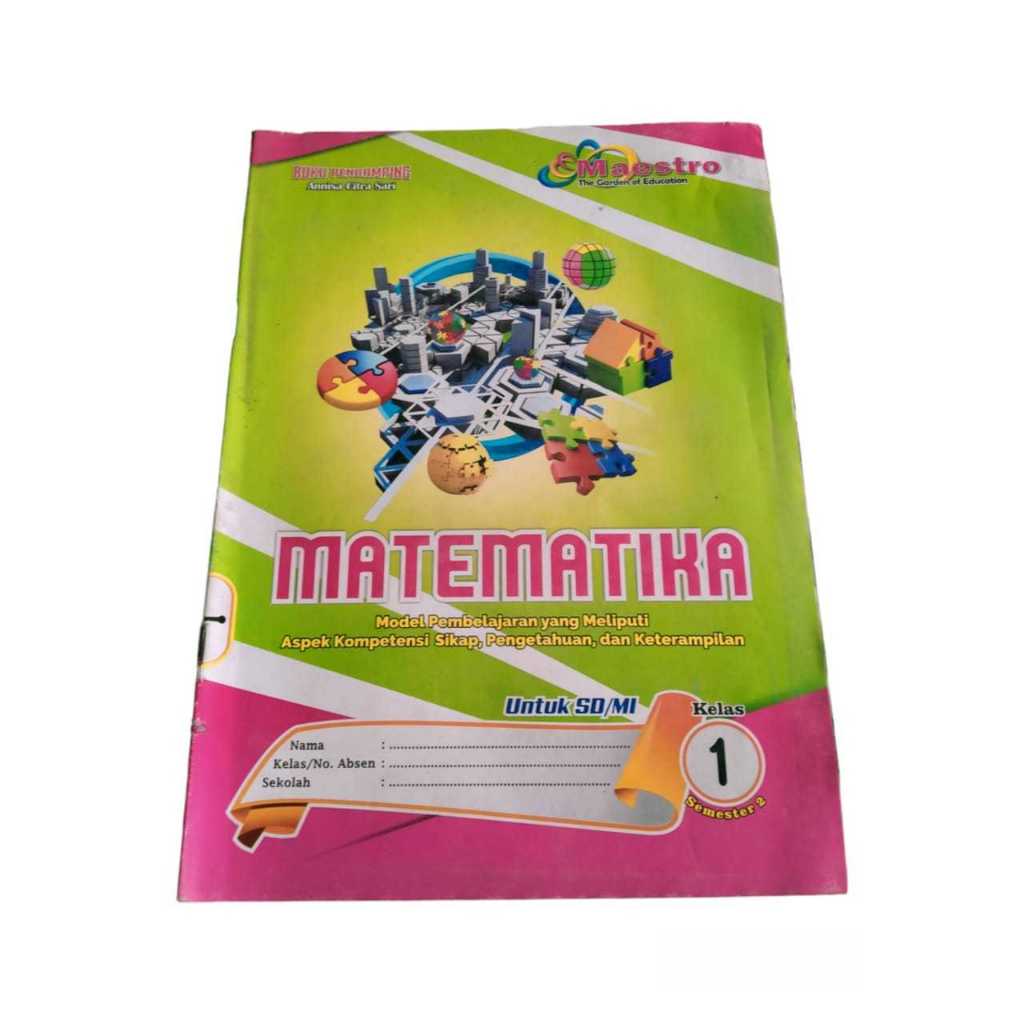 LKS MAESTRO KELAS 1 MATEMATIKA SEMESTER 2 SD/MI