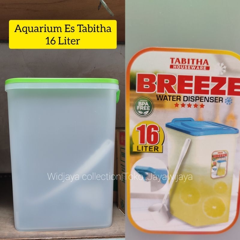 Aquarium Es Buah 16 liter/Toples Es buah /Aquarium Es