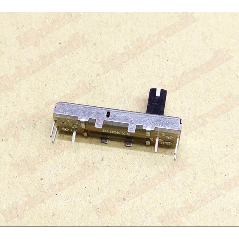 Potensio geser Potensio mixer 3,5cm B100k kaki 3-3 100K Balance