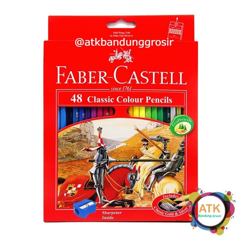 

Pensil Warna Faber-Castell 48 Classic Colour Pencils 115858