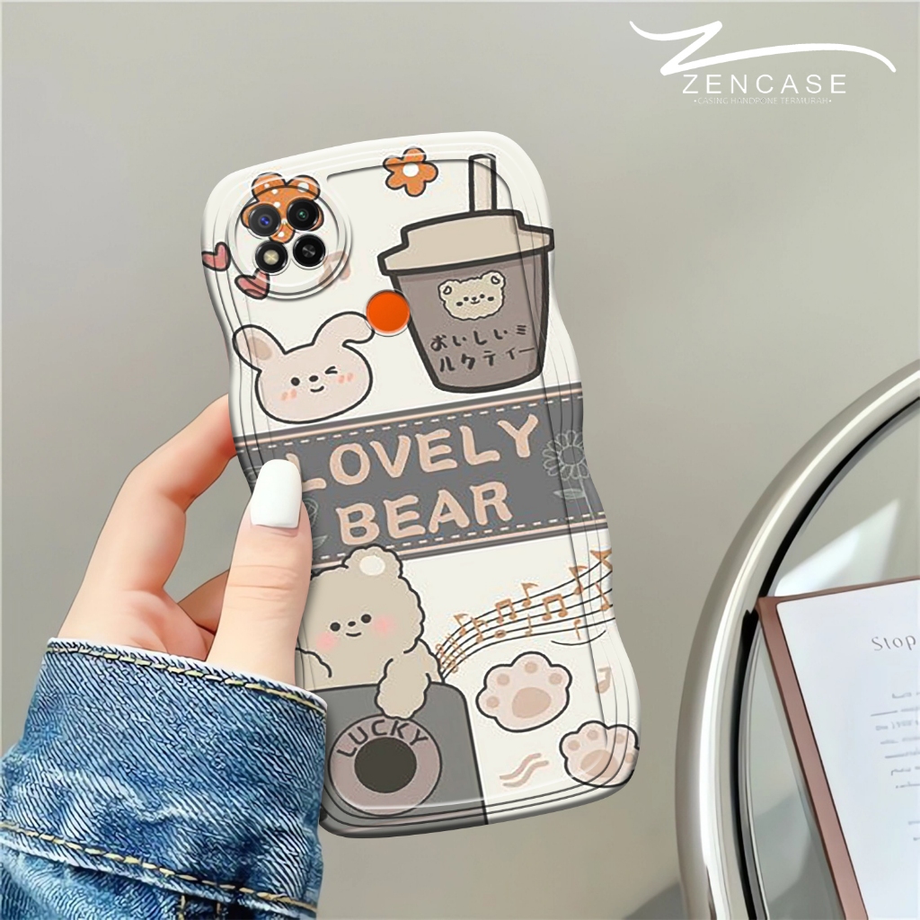 Softcase XIAOMI REDMI 9C GELOMBANG - Fashion Softcase - Casing XIAOMI REDMI 9C GELOMBANG - Softcase 