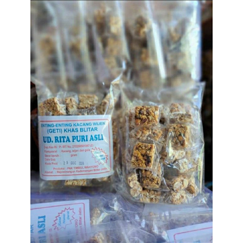 

Geti Kacang Wijen Rita Puri