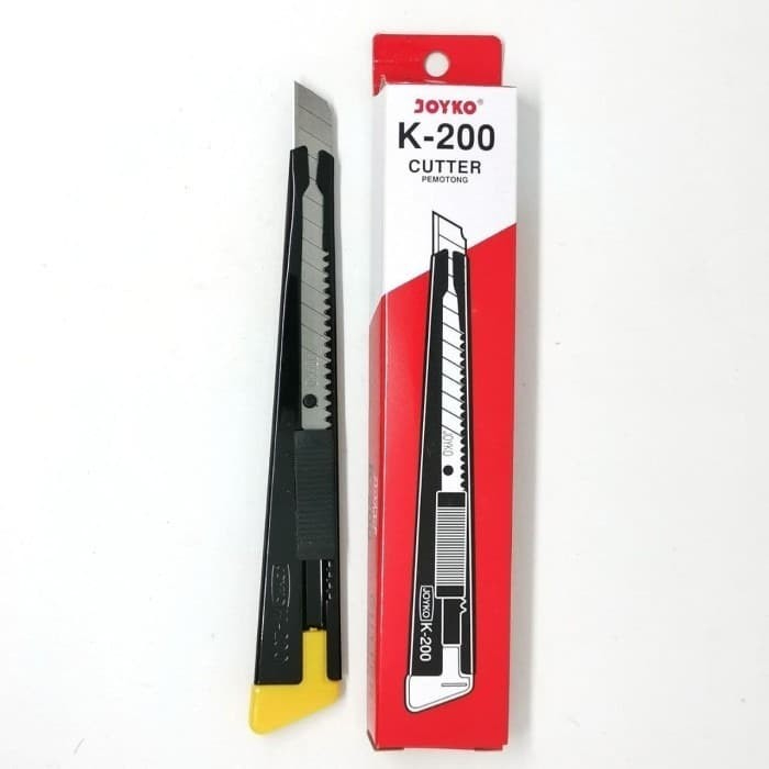 

CUTTER / PEMOTONG KERTAS / CUTTER KECIL / PISAU CUTTER JOYKO K200