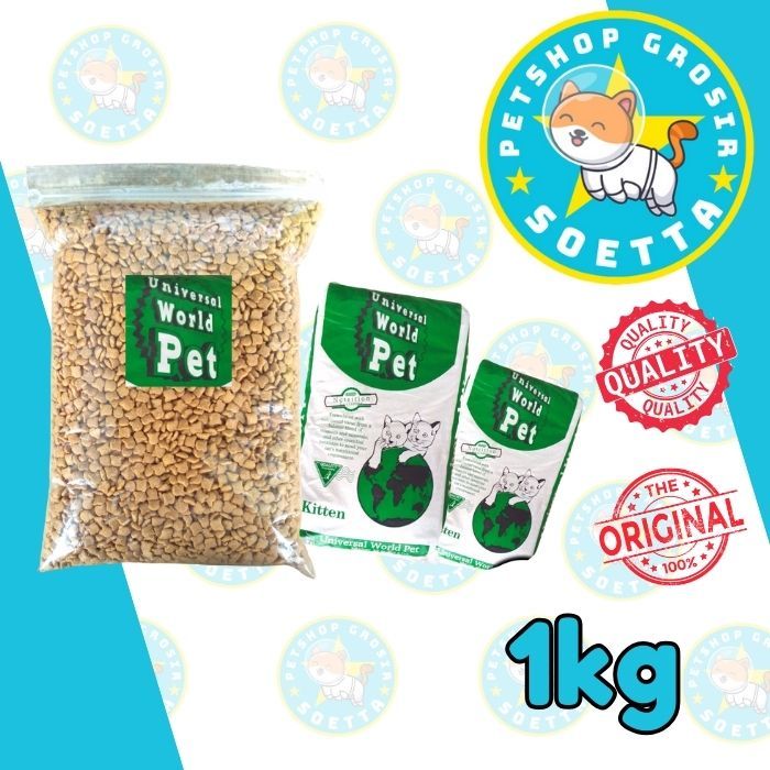 UNIVERSAL KITTEN 1KG REPACK MAKANAN KUCING UNIVERSAL KITTEN