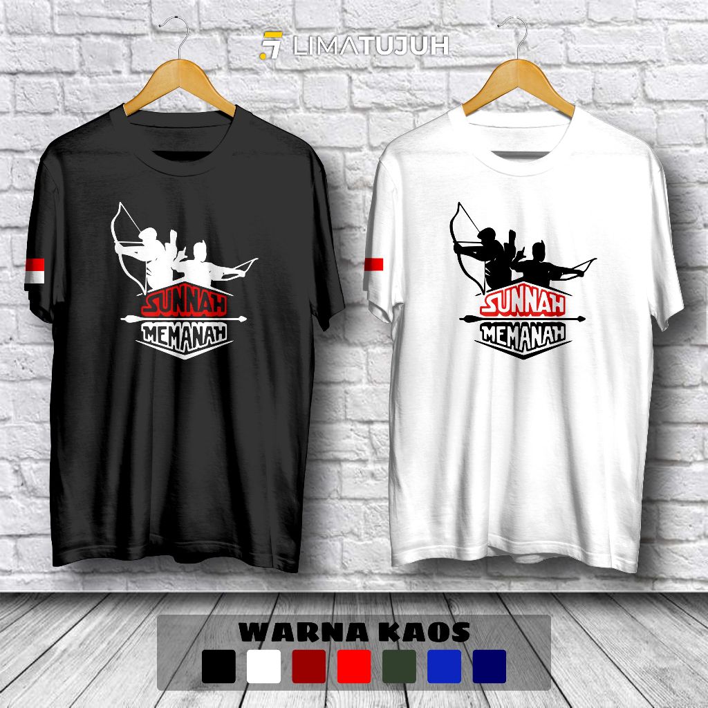Kaos Sunnah Memanah Baju Distro