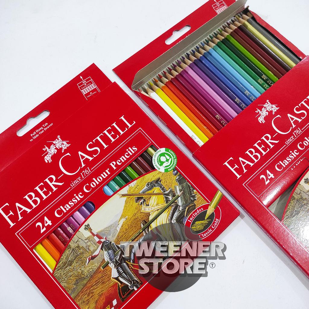 

Faber Castell PENSIL WARNA CLASSIC 24 Colours