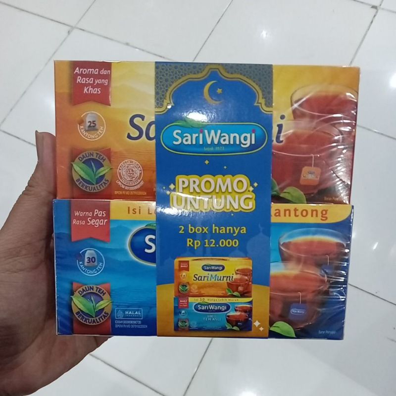 

Sariwangi Teh Celup Paket 1 Bonus 1