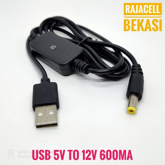 Usb Kabel Step Up Booster 5V To 12V Dc Converter