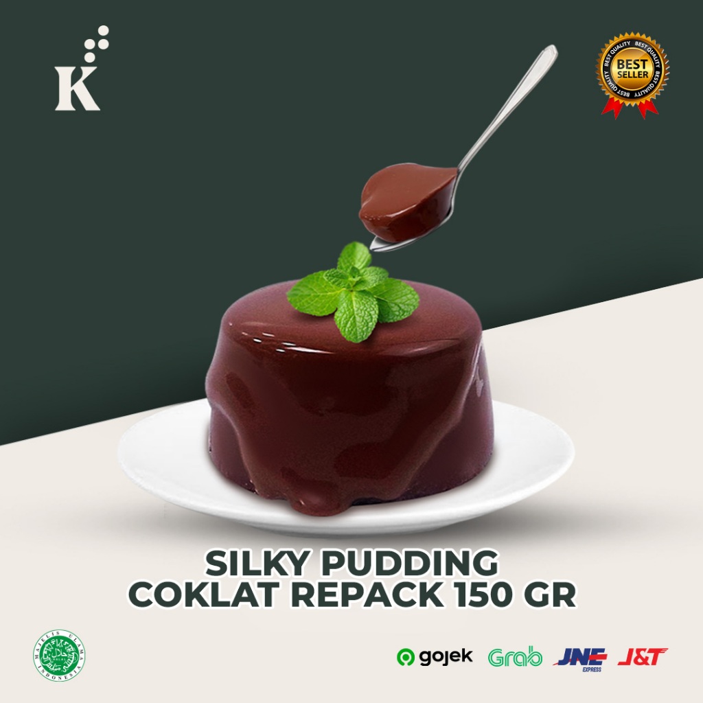 

Silky Pudding Rasa Coklat Lembut Murah 150g