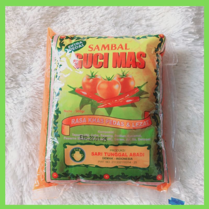 

[LANCAR BAROKAH DI BISA COD] SAOS SAMBAL TOMAT GUCI MAS
