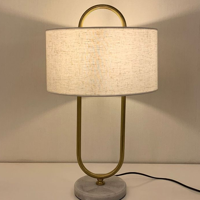 Wall Lamp Lampu Meja Luxury Linen Crystal Table Lamp / Lampu Kamar Tidur / Perlengkapan Rumah / Remi