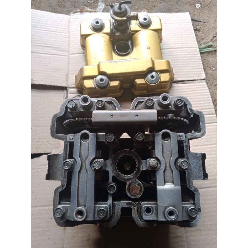 blok head blok clynder isi Satria Fu asli copotan