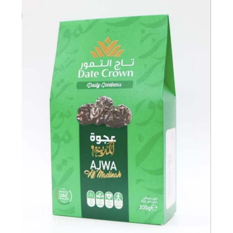 

Kurma Ajwa / Kurma Nabi Date Crown 200gr