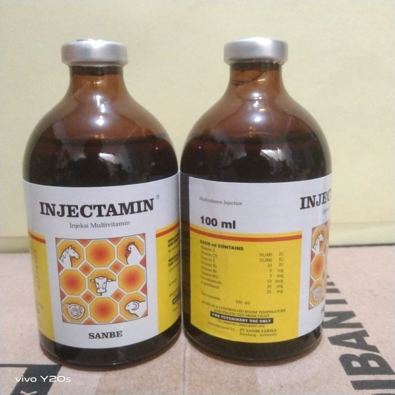 injectamin 100ml (multivitamin)