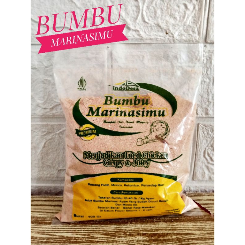 

bumbu marinasi dan bumbu biang