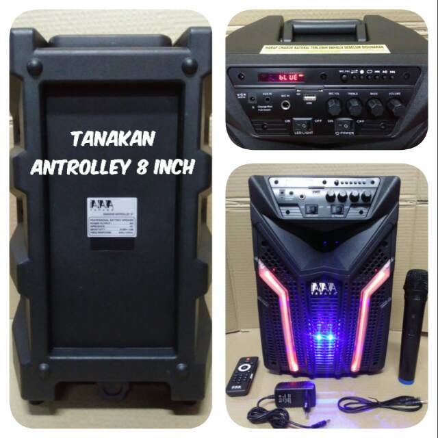 Speaker Portable TANAKA Diamond 8 Inch