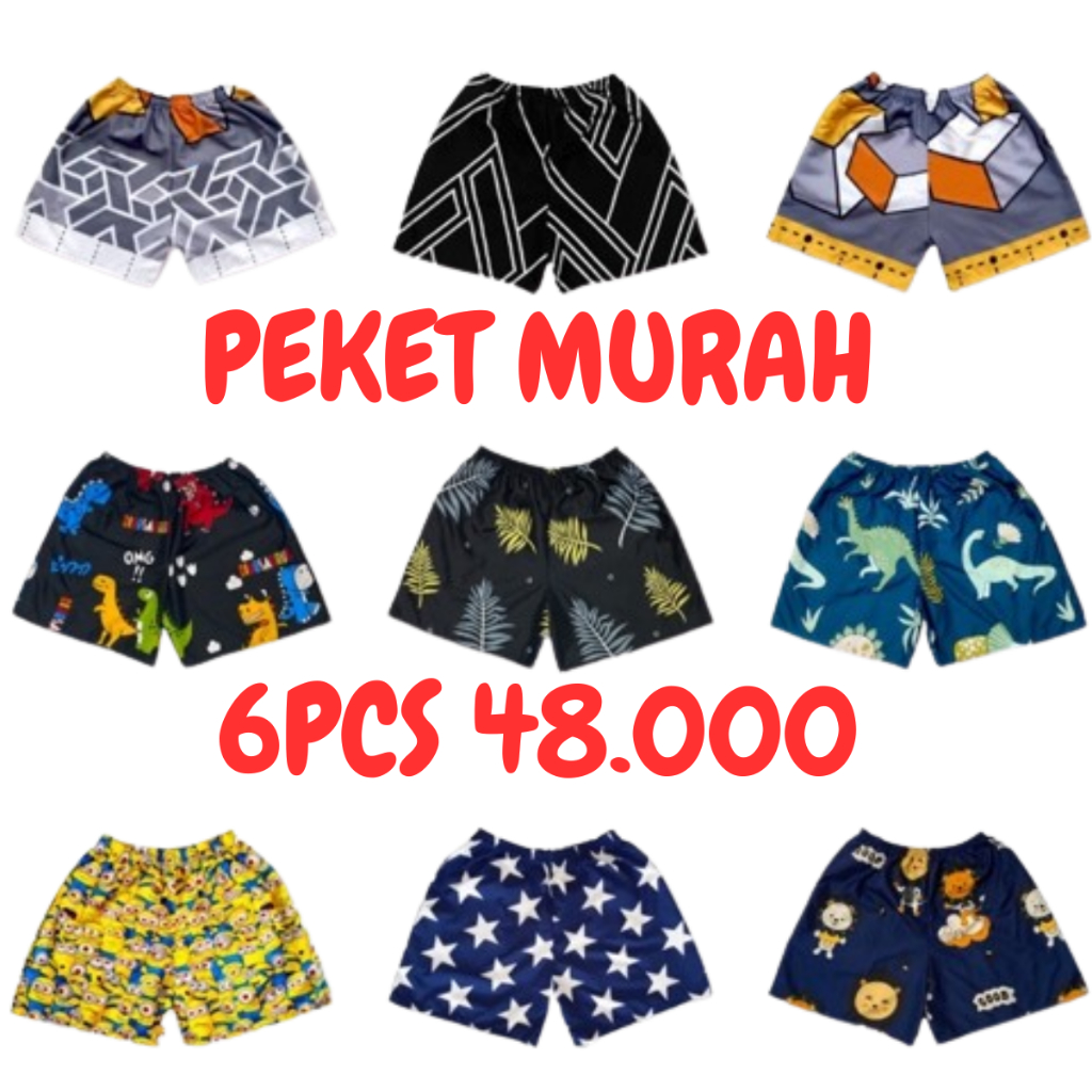 BOXER PRIA | KOLOR PRIA | BOXER MOTIF DEWASA | KOLOR| CELANA BOXER | CELANA PENDEK PRIA celana panta