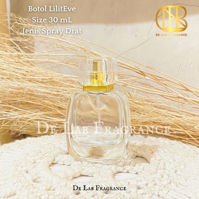 botol parfum lilith eve 30 ml drat/botol parfum isi ulang 30 ml/bot parfum mewah/botol parfum luxury