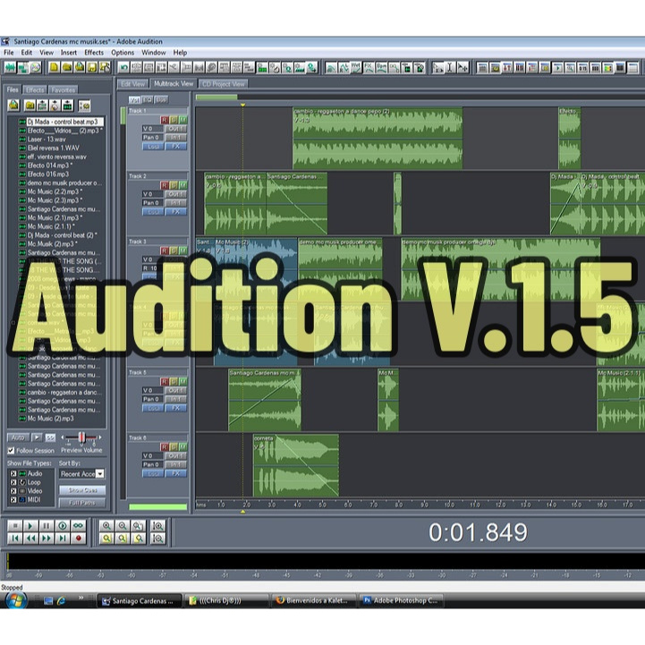 Adobe Audition V.1.5