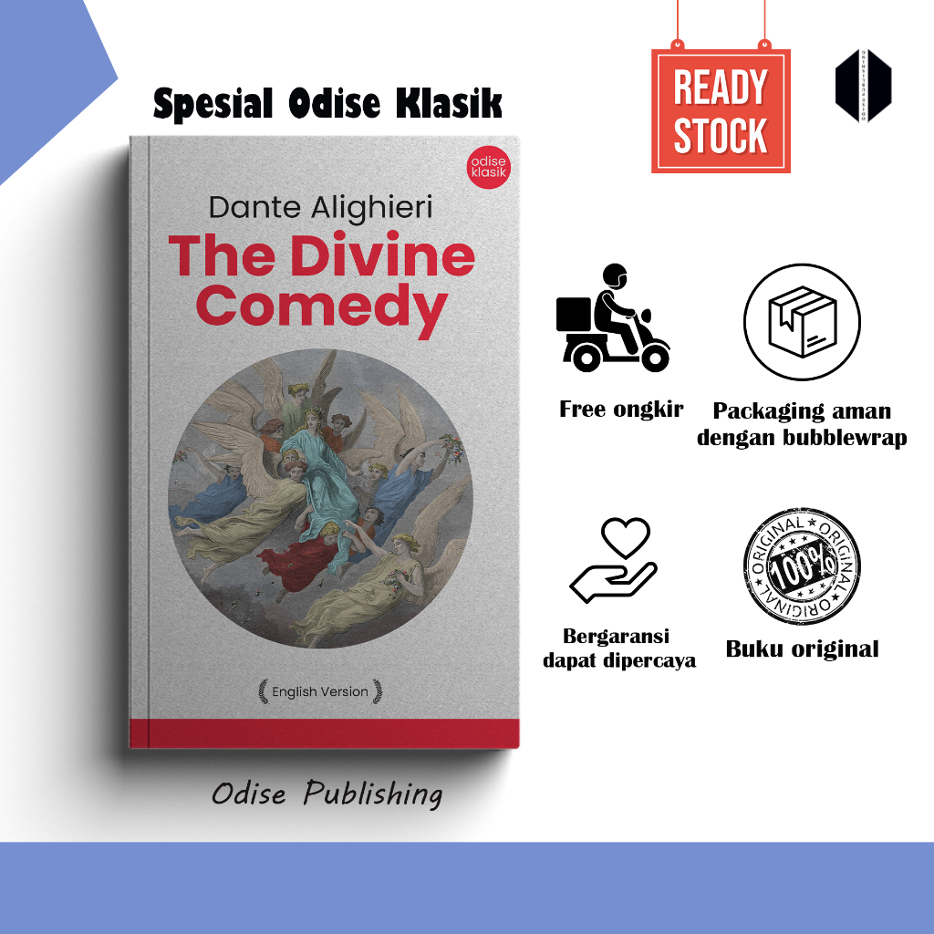 The Divine Comedy - Dante (Odise Publishing) English Version Original