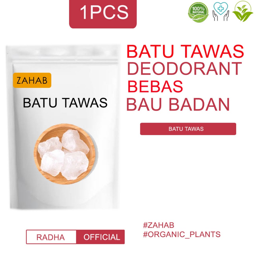 Batu Tawas Deodorant Zahab