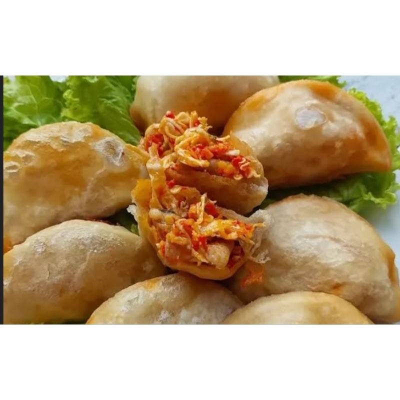 

Cireng ayam suwir pedas/original