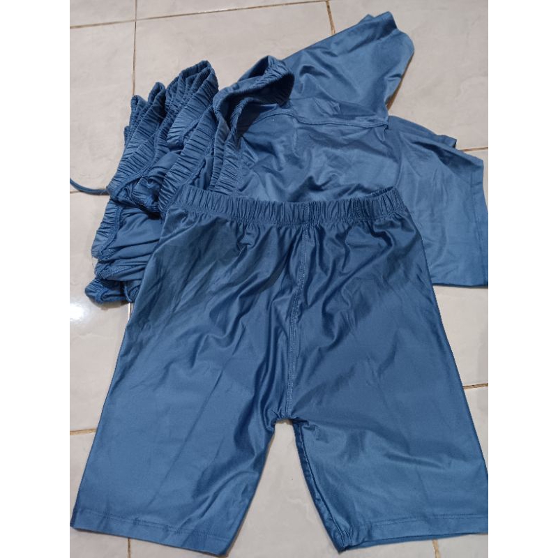 short lycra pendek biru elektrik mirip leohex amoresy