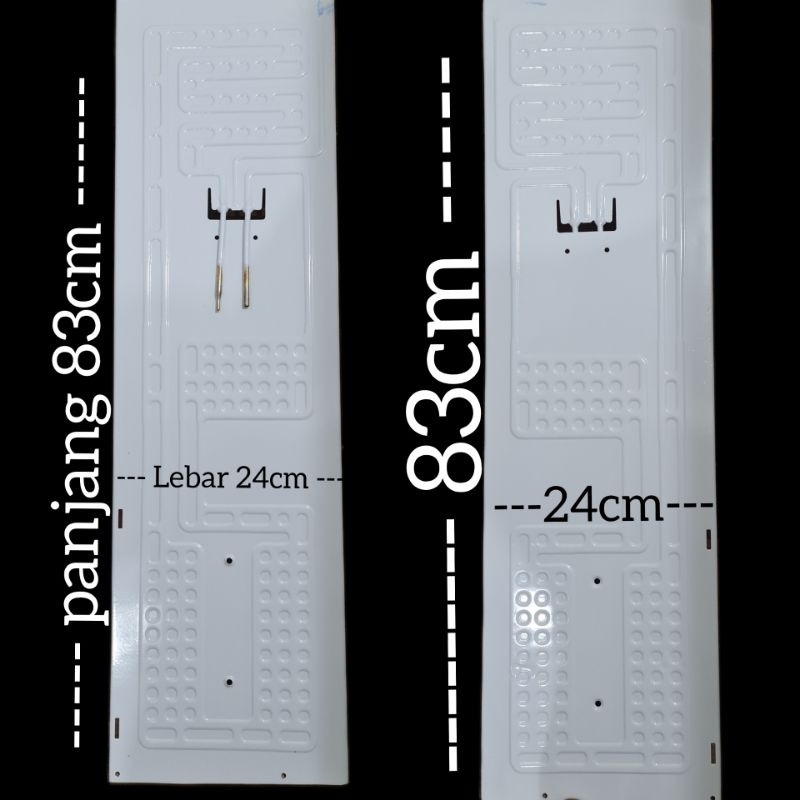 Evap kulkas SHARP P . 83cm L . 24cm evap kulkas SHARP ori baru