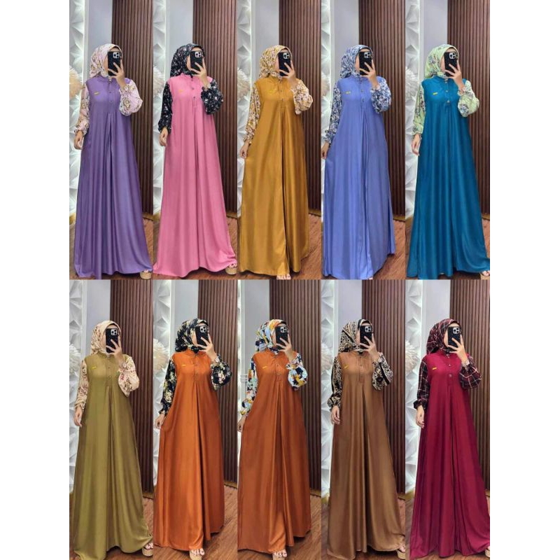 Gamis Hellia Hijab DST collection ORI