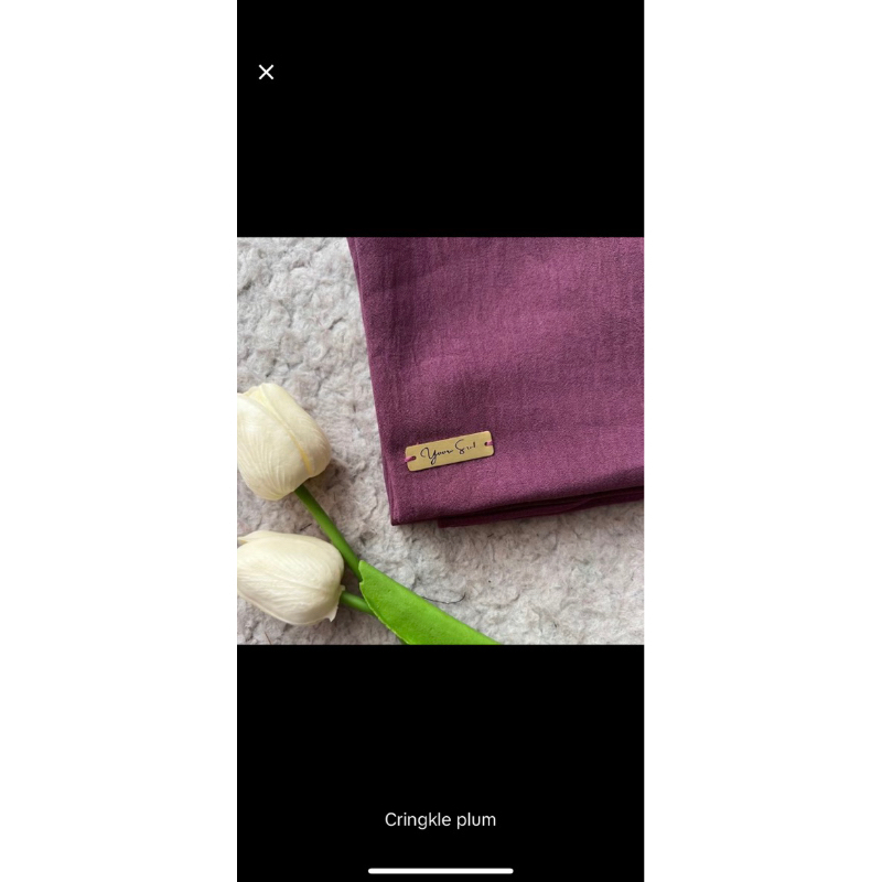 PL pashmina cringkel by yoora sarah