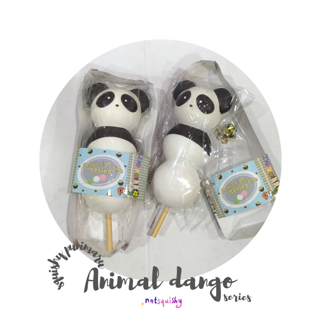 Natsquishy - squishy puni maru animal dango panda
