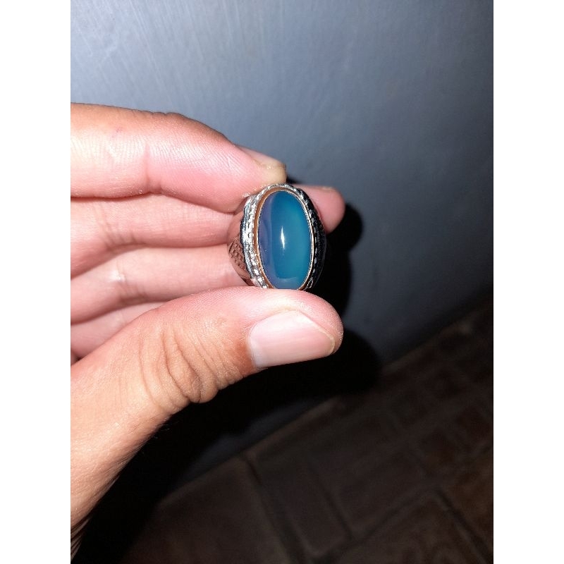 Cincin Batu Biru Langit Baturaja Pandan