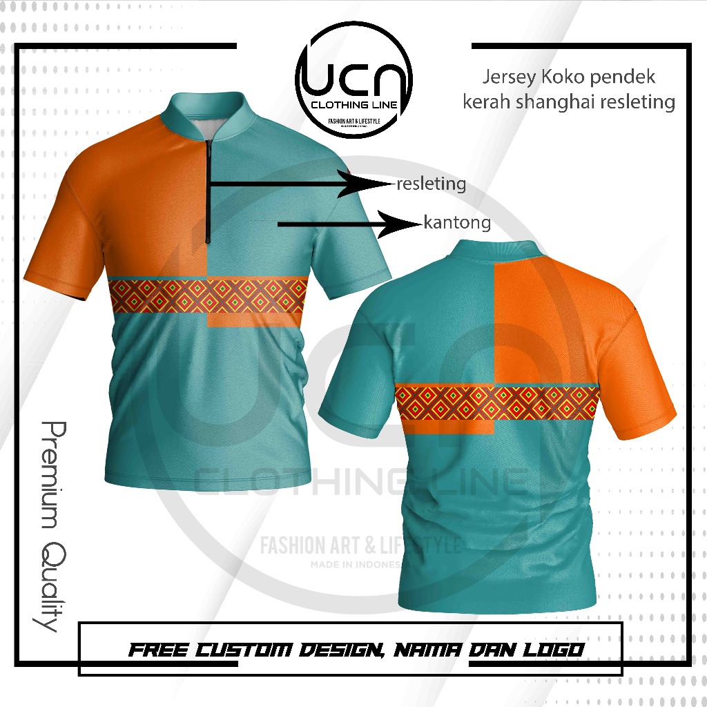 JERSEY KOKO | JERSEY KOKO SATUAN | JERSEY KOKO CUSTOM | BAJU KOKO | BAJU KOKO SATUAN | BAJU KOKO CUS