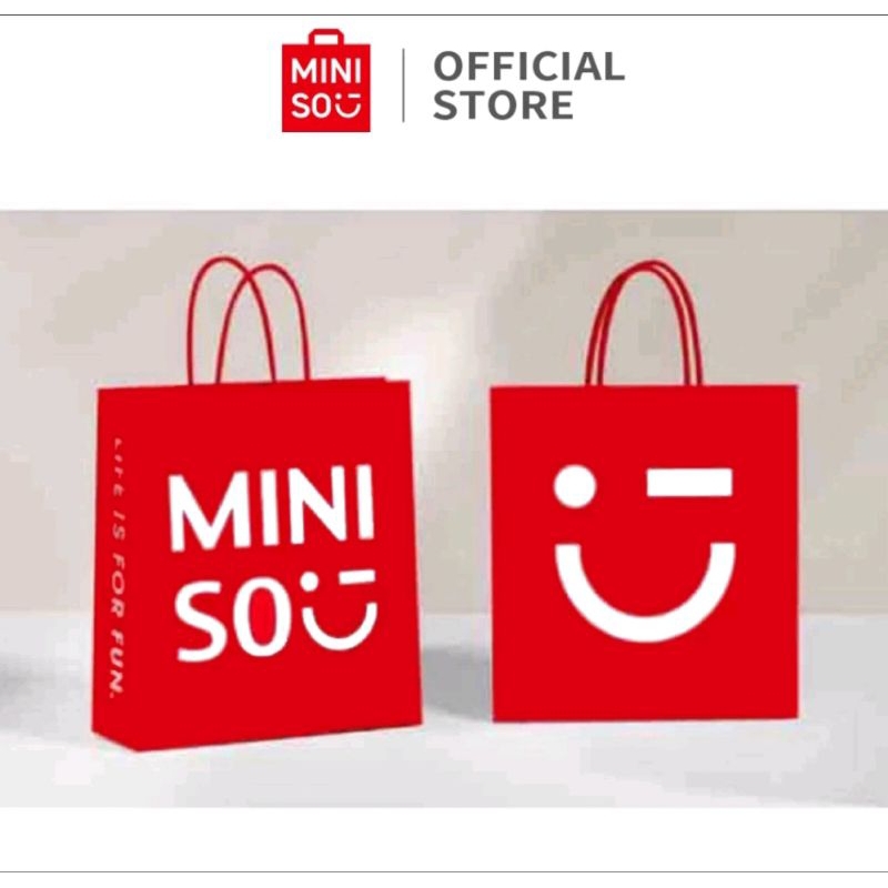 

MINISO PAPER BAG MINISO PAPER BAG SOUVERNIR PAPER BAG KADO TAS KADO KOTAK KADO KERTAS KADO