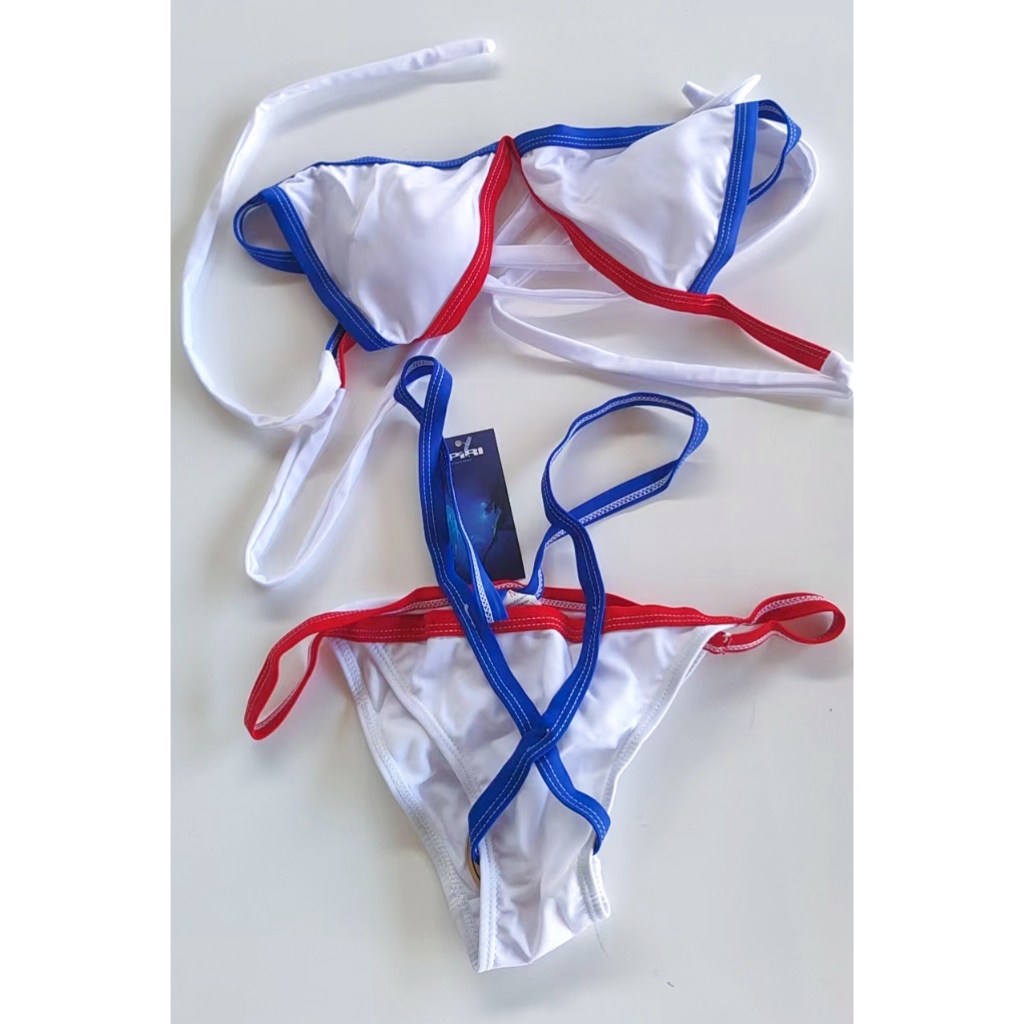 Bikini Set Tali Two piece | Bikini Sexy | Bikini Tali Samping | Bikini Segitiga Tanpa Kawat | Baju R