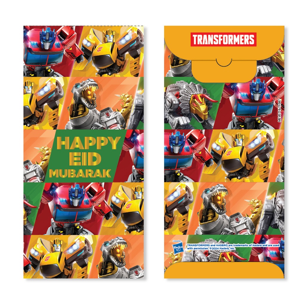 

SOMETHING SWEET CARDS - MONEY ENVELOPES MEDIUM - ANGPAO - LEBARAN - TRANSFORMER - TF047