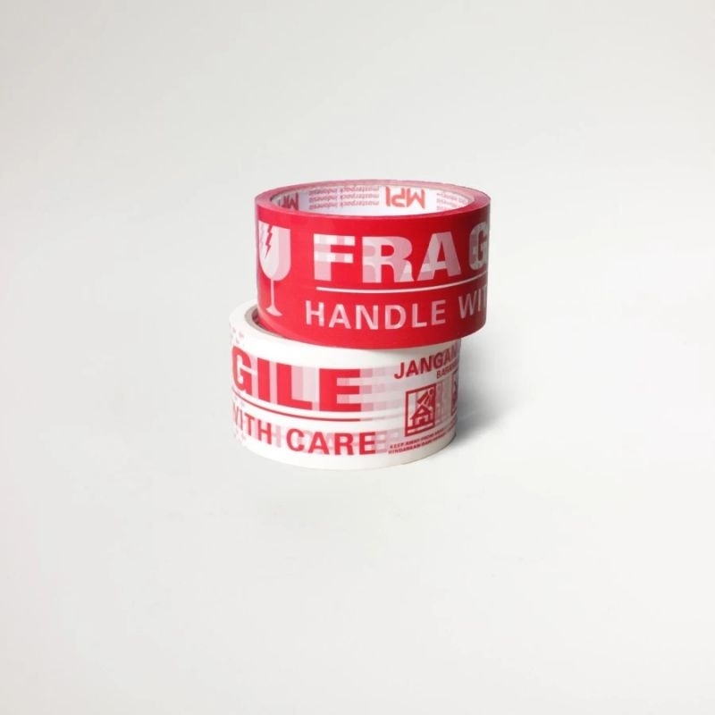

Lakban fragile murah tape 48mm*50y