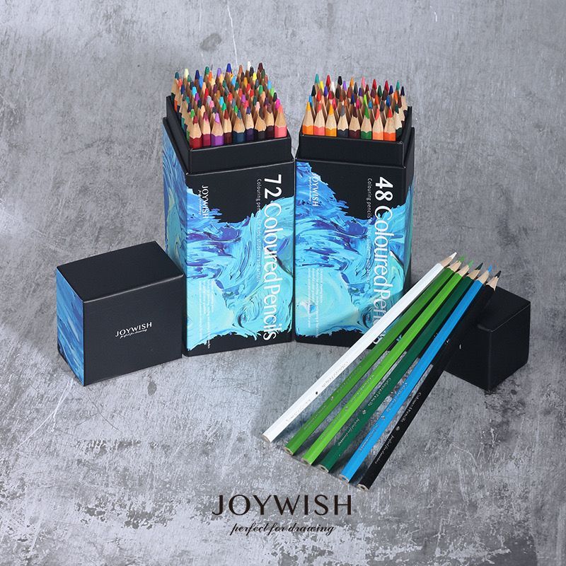 

Pencil Color / Pensil Warna Joywish Premium Soft Oil Base Pencil Warna 72 Color