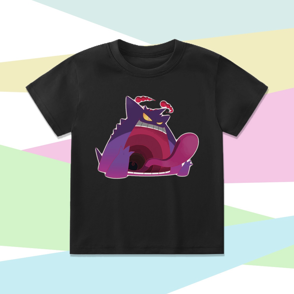 BAJU ANAK KAOS ANAK GIGANTAMAX GENGAR POKEMON