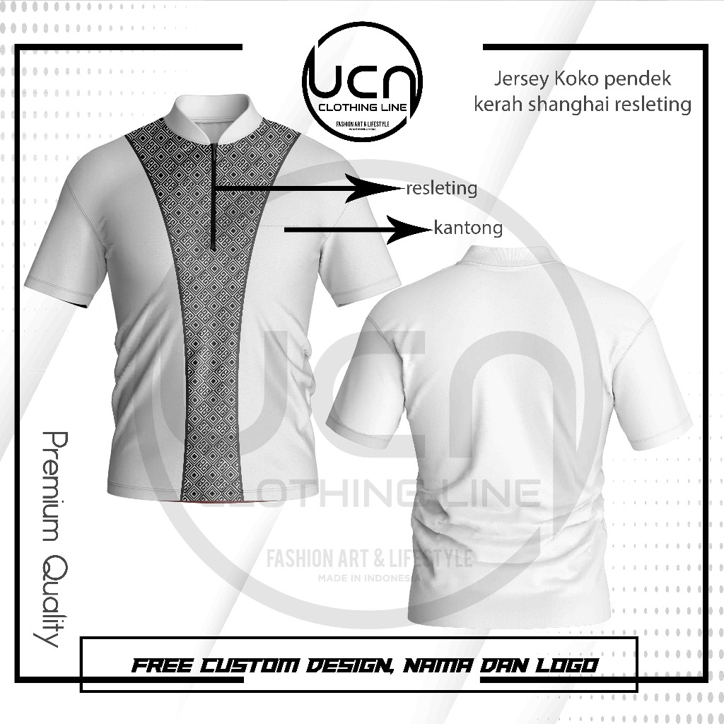 JERSEY KOKO | JERSEY KOKO SATUAN | JERSEY KOKO CUSTOM | BAJU KOKO | BAJU KOKO SATUAN | BAJU KOKO CUS