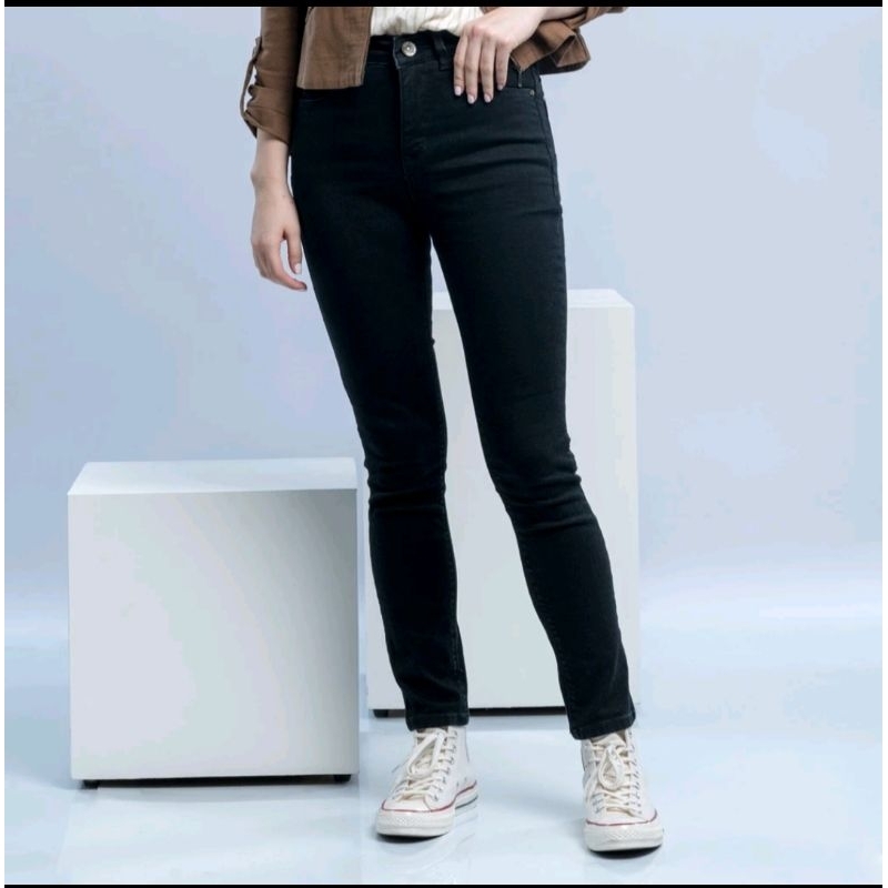 Prelo C2 wempie dual push skinny highwaist jeans size M