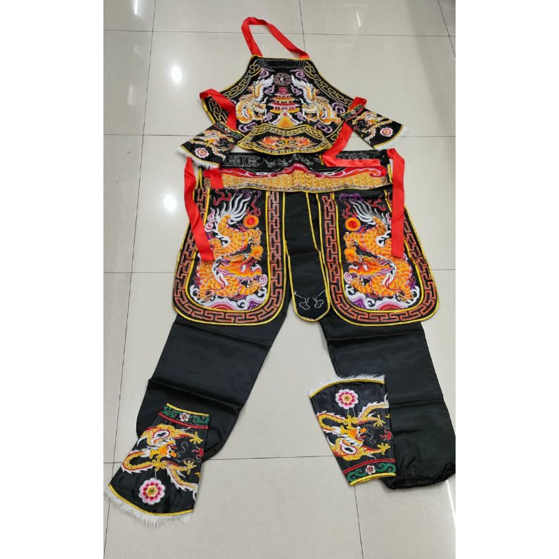 baju tatung/ oto / otto / naga - hitam - taiwan - g24