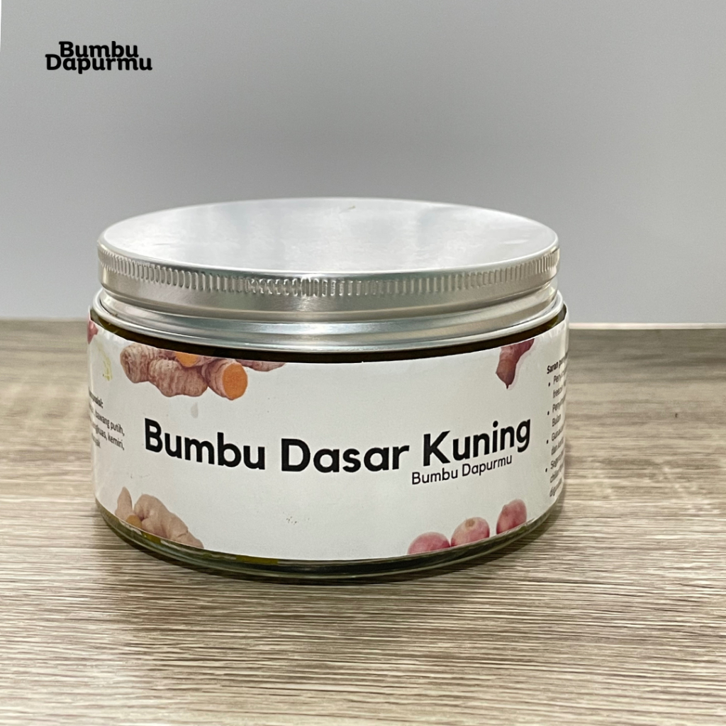 

Bumbu Dasar Kuning [Tanpa MSG] 200GR | BUMBU MPASI | Masak Makanan Termurah Favorit