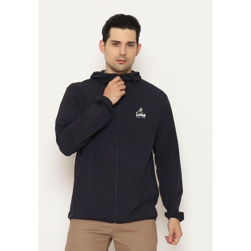 Jaket Pria MJFT001B Lois Original Hoodie