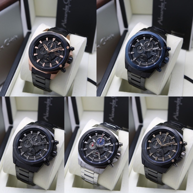 Jam Tangan Pria Original Alexandre Christie AC6651/6651/ac6651