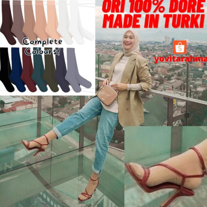 Berkualitas Tanpa Mahal Harga Opening Dore masaj corap kaos kaki made in Turki Turkey Turkish stocki