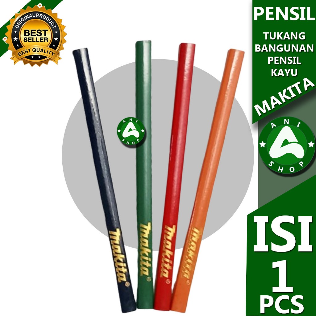 

PENSIL KAYU TUKANG BANGUNAN MAKITA ani shopp