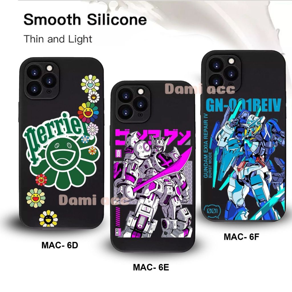 case nokia c31 nokia c21 plus nokia c12 soft case macaron black case gundam