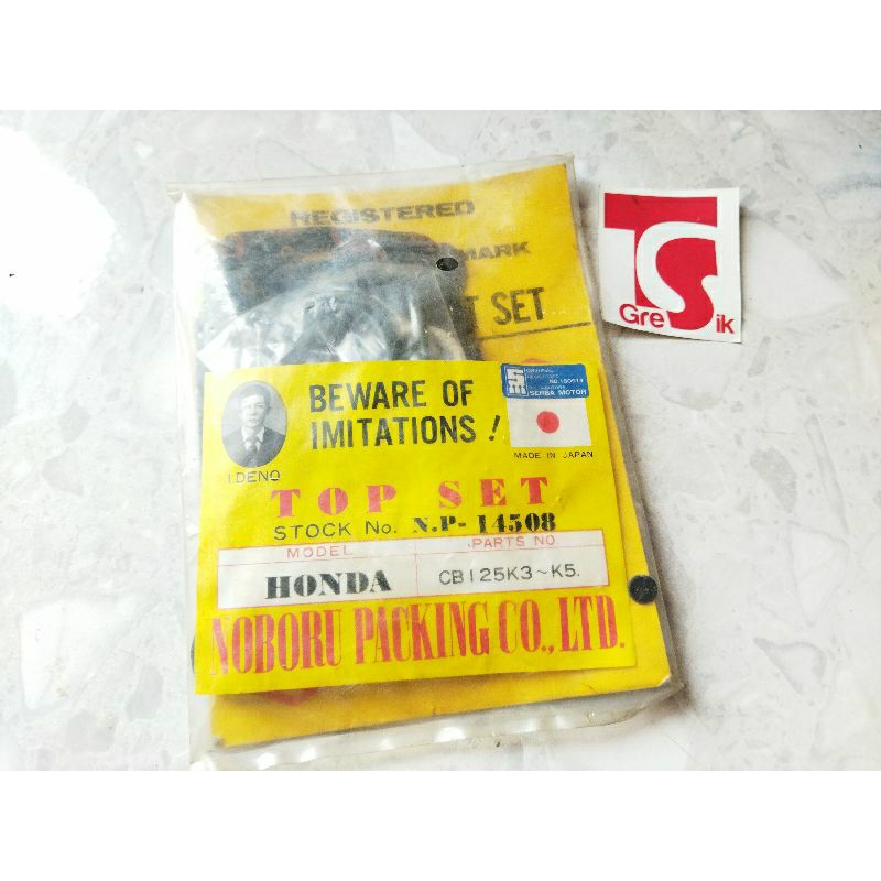Gasket Packing Honda Cb125 TWIN Topset CB 125 Twin NOS JAPAN